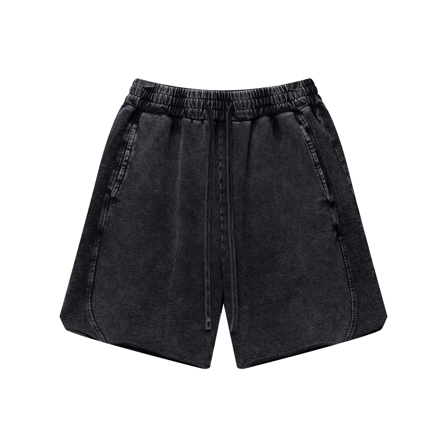 Ins high street batik washing old men's oversized shorts