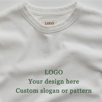 unisex 100% cotton heavyweight sublimation basic shirts custom logo men's blank o neck t shirts