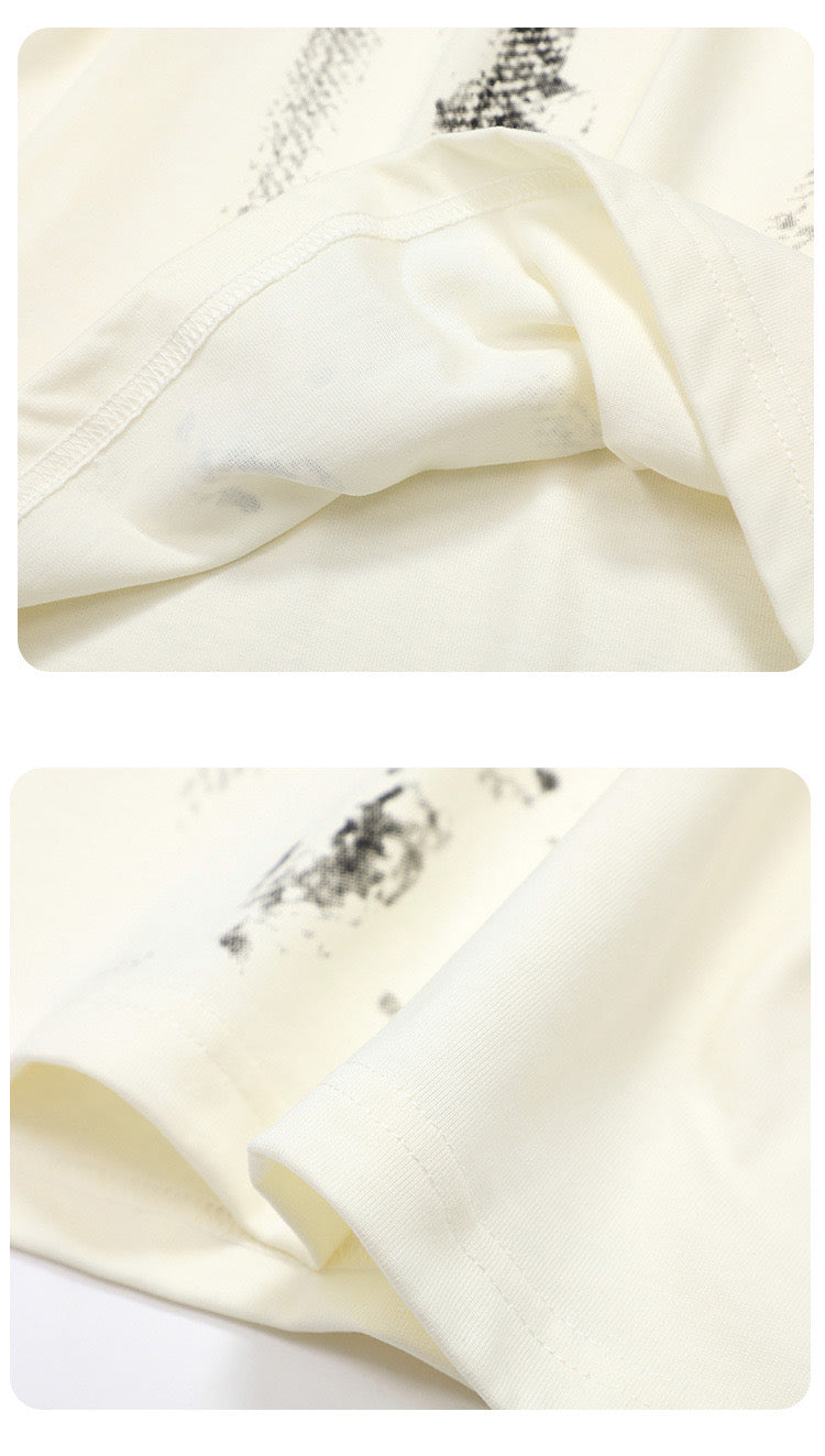 Monster factory wholesale custom printed 100% cotton slim fit Men's T-Shirts