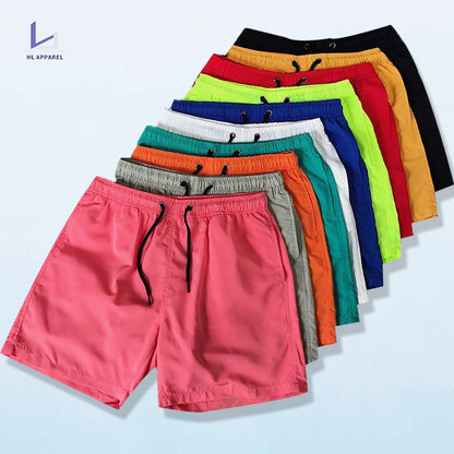 high quality cotton custom logo blank summer streetwear sports shorts