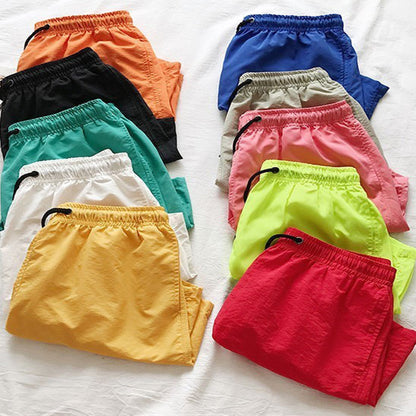 high quality cotton custom logo blank summer streetwear sports shorts