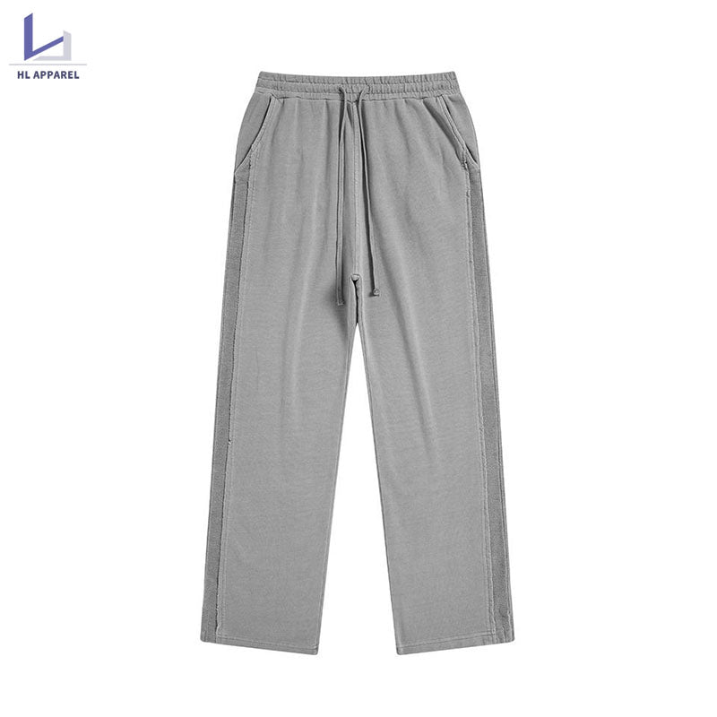 Monster factory wholesale vintage street style custom sweatpants flared sweatpants