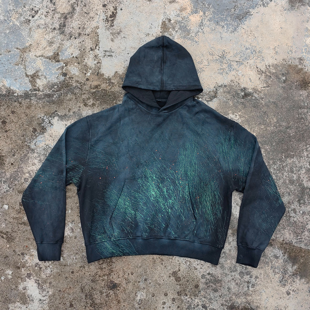 Custom Heavyweight Vintage Washed Oversized Hoodie | Private Label