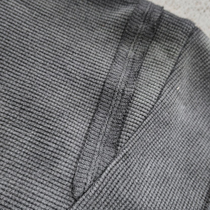 HOLY GLORY ENERGY Football Jersey Tee - Black White Waffle Knit Distressed Ripped Asymmetric Hem Y2K Streetwear