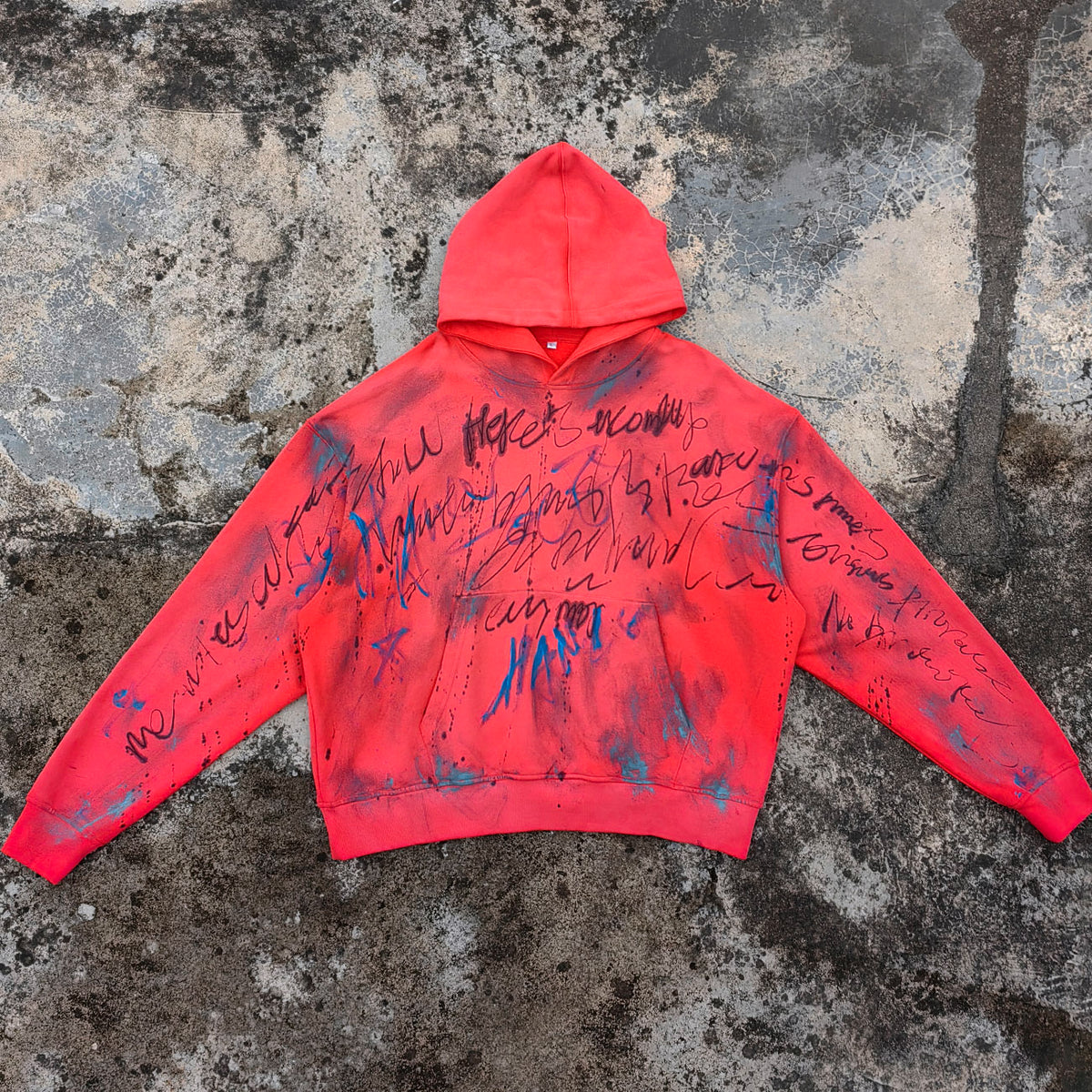 Custom Heavyweight Vintage Washed Oversized Hoodie | Private Label