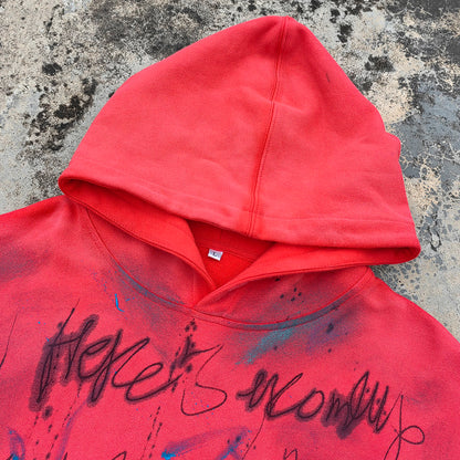 Custom Heavyweight Vintage Washed Oversized Hoodie | Private Label
