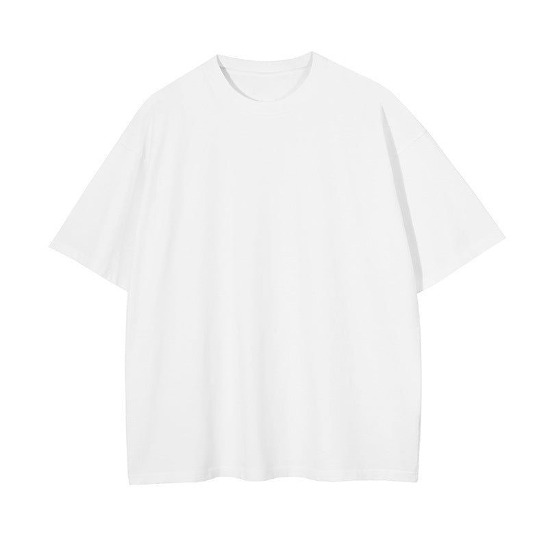 Monster factory wholesale acid wash t shirt men high quality 250 gsm cotton heavyweight custom logo blank t-shirt
