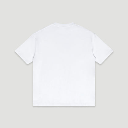Oversized White T Shirt Unisex Solid Color 100% Cotton Plain drop shoulder Streetwear Layering Lightweight Everyday Essential Tee