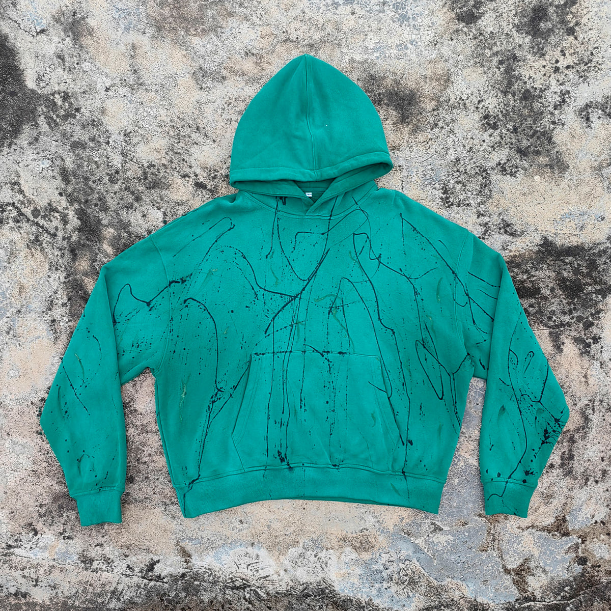 Custom Heavyweight Vintage Washed Oversized Hoodie | Private Label