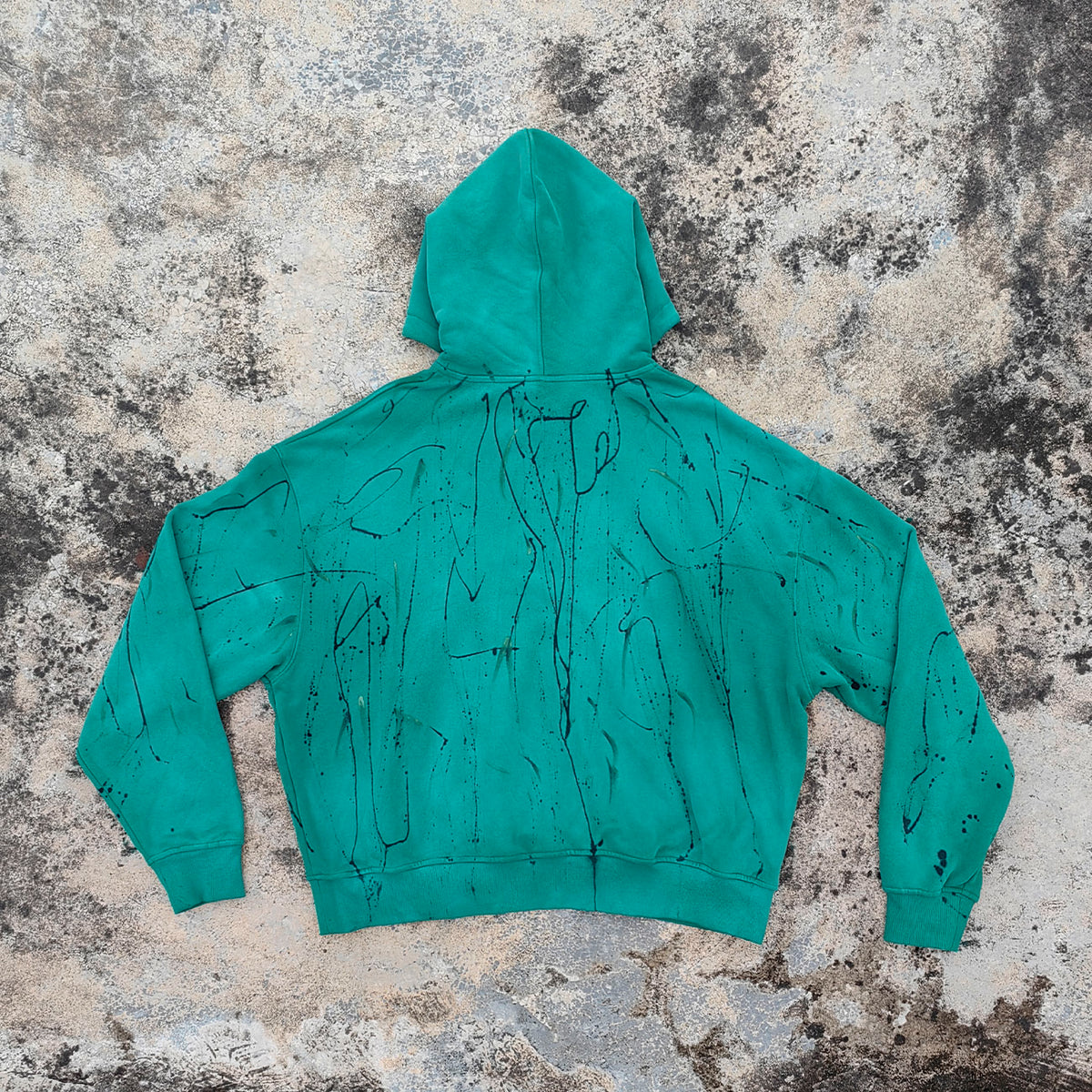 Custom Heavyweight Vintage Washed Oversized Hoodie | Private Label