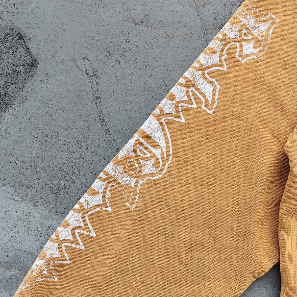 Religious Collage Zip Up Hoodie - Brown Yellow Red Color Block Studded Angel Mary Print Y2K Streetwear