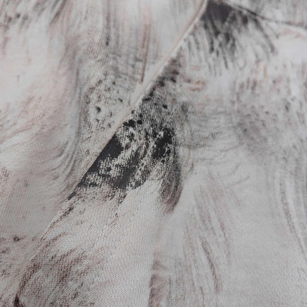 Paint Splatter Oversized Hoodie - Grunge Aesthetic Pullover