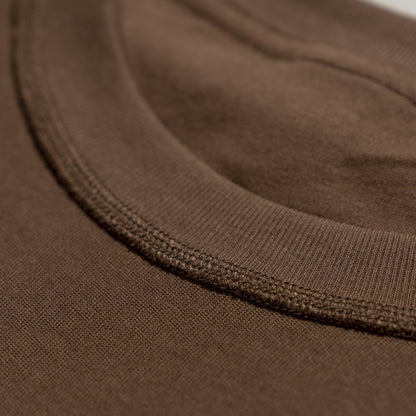 Solid color pure cotton men's short-sleeved blank shirt oversized T-shirt