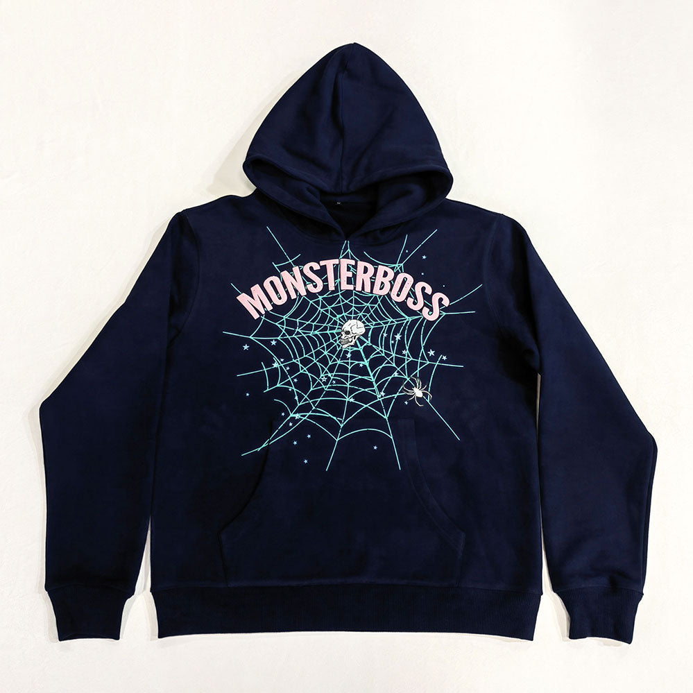 oversized hoodie men custom logo embroidered 100% cotton washed hoodie