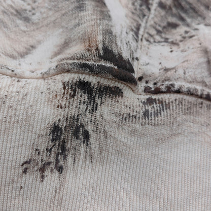 Paint Splatter Oversized Hoodie - Grunge Aesthetic Pullover