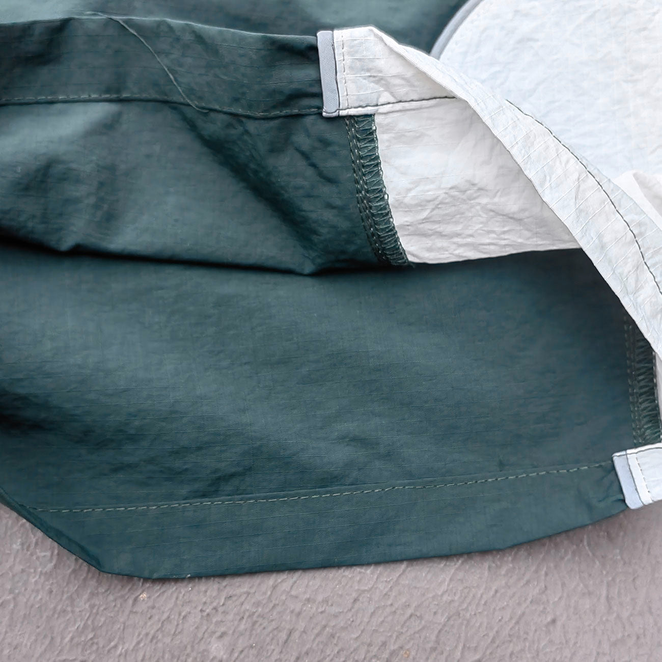 Color Block Track Suit Set - Navy Green White Collared Windbreaker Jacket Shorts Y2K Streetwear