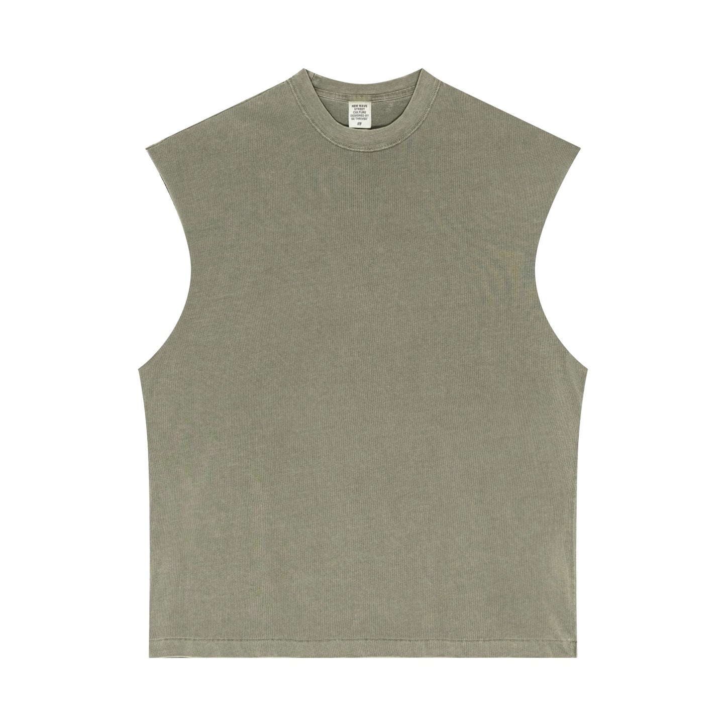 European and American oversized sports fitness sleeveless vest T-shirt vest for men