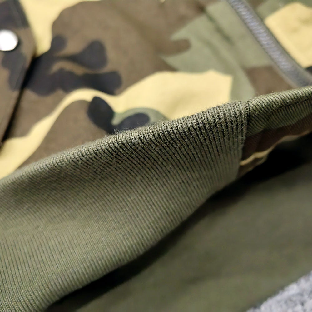HUILI FACTORY custom applique embroidery fashion camouflage mens windbreaker jacket