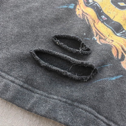 NASCAR Racing Print Crewneck - Distressed FEARLESS Vintage Sweatshirt