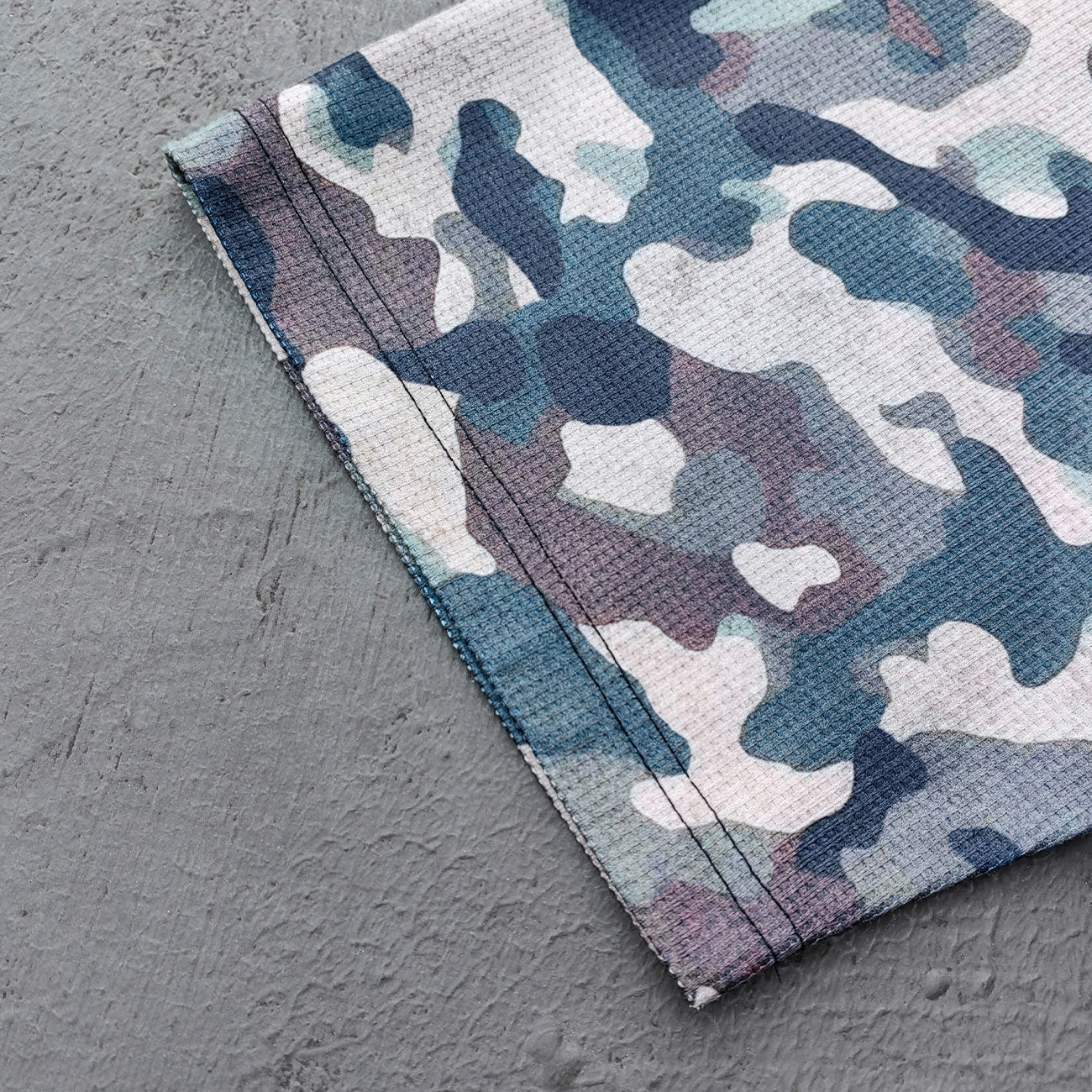 Patchwork T-Shirt - Black Waffle Camo Leopard HUILI HDK Crest Print Y2K Streetwear