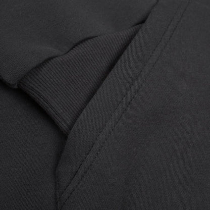 manuacturer high quality 360 GSM solid color plus fleece thickening oversize couple casual all-in-one hoodie