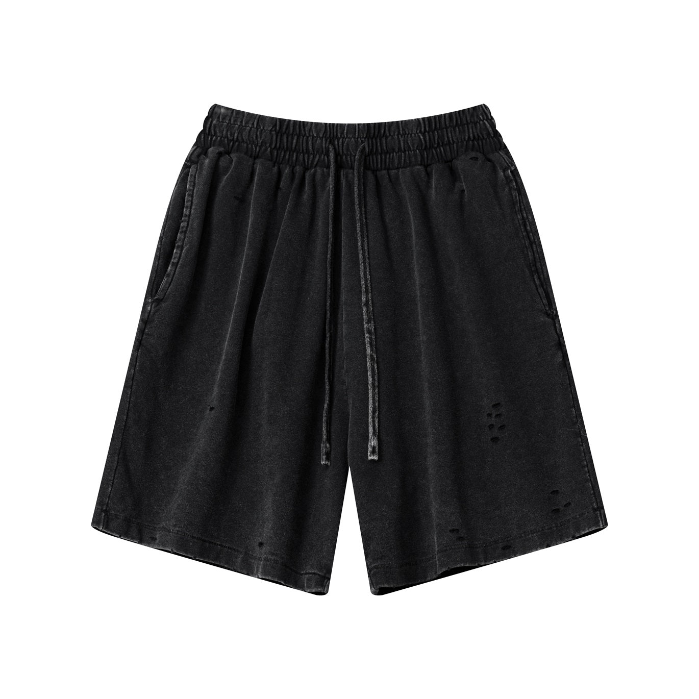 Oversized washing sports sweatpants shorts men