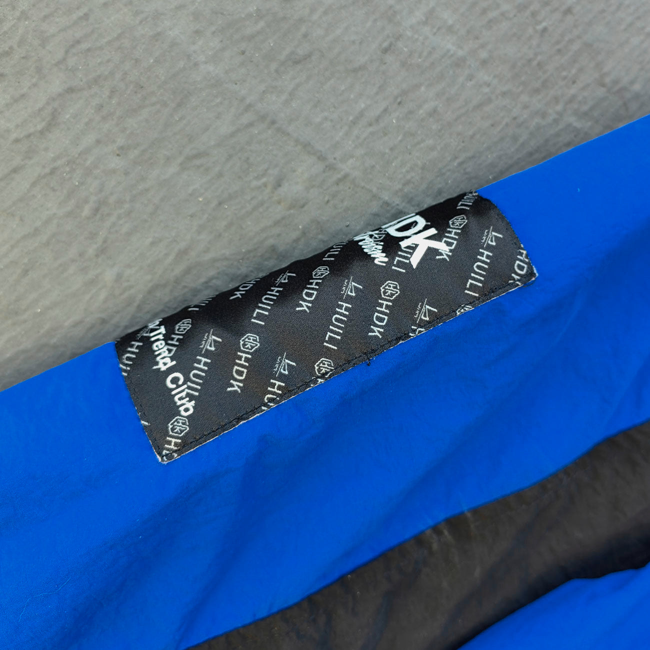 Color Block Cargo Jacket - Multi Pocket Racing Y2K Windbreaker Streetwear