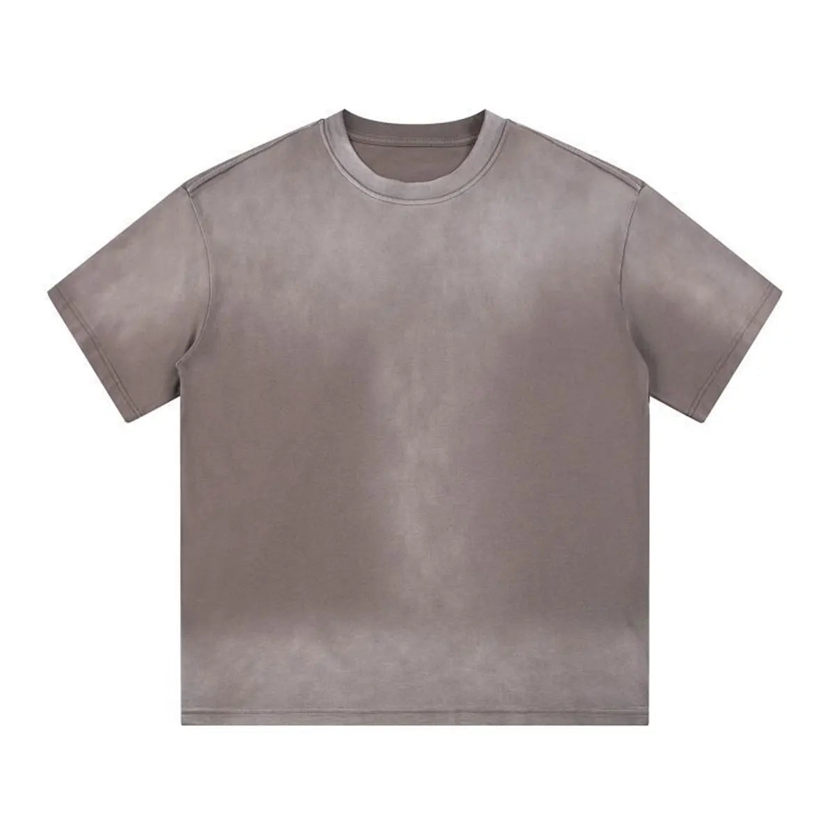 Essential Streetwear Supplier Low MOQ Vintage Acid Wash Blank Custom Logo Mens Loose Fit T Shirt