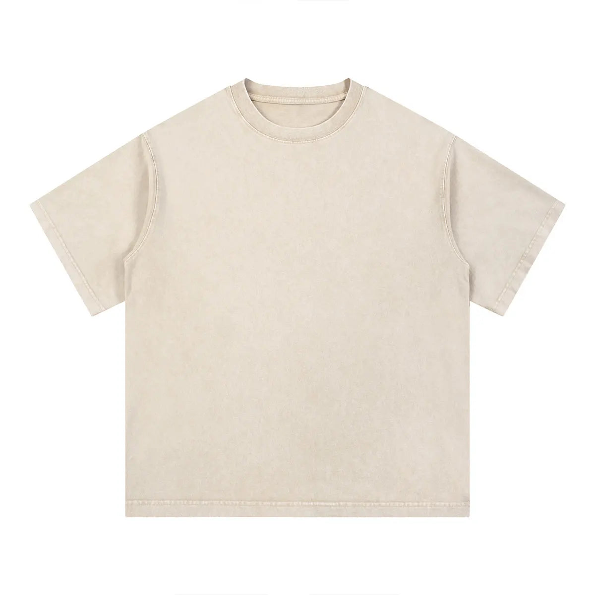 Vintage Fashion Supplier Low MOQ Acid Wash Snowflake Wash Blank Custom Print Mens Oversized T Shirt