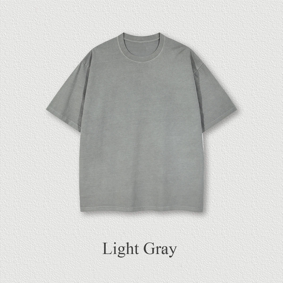 Huili High Quality Customized 100% Cotton Heavyweight T Shirt Men Vintage Washed Oversized Blank Plain T Shirt