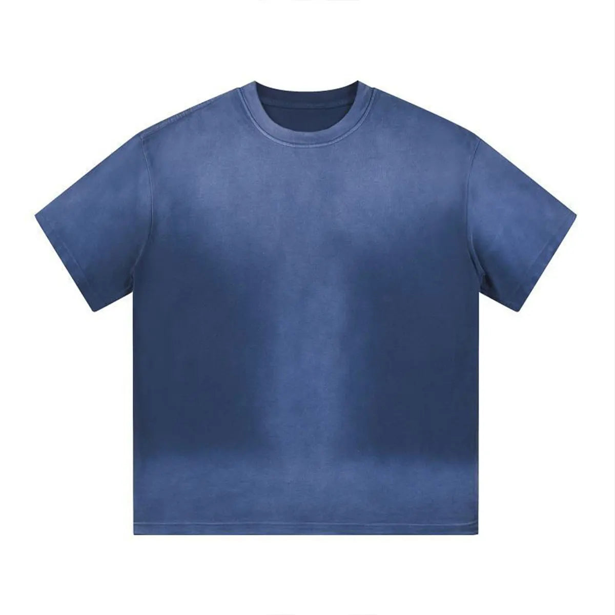 Essential Streetwear Supplier Low MOQ Vintage Acid Wash Blank Custom Logo Mens Loose Fit T Shirt