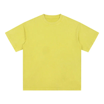 Vintage Fashion Supplier Low MOQ Acid Wash Snowflake Wash Blank Custom Print Mens Loose Fit T Shirt