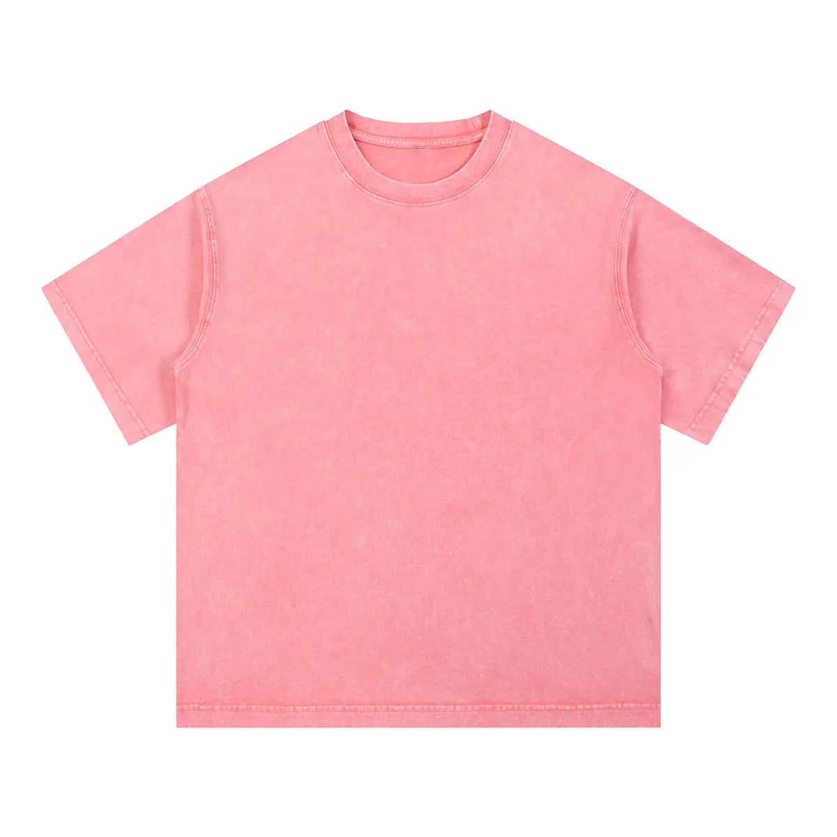 Vintage Fashion Supplier Low MOQ Acid Wash Snowflake Wash Blank Custom Print Mens Oversized T Shirt