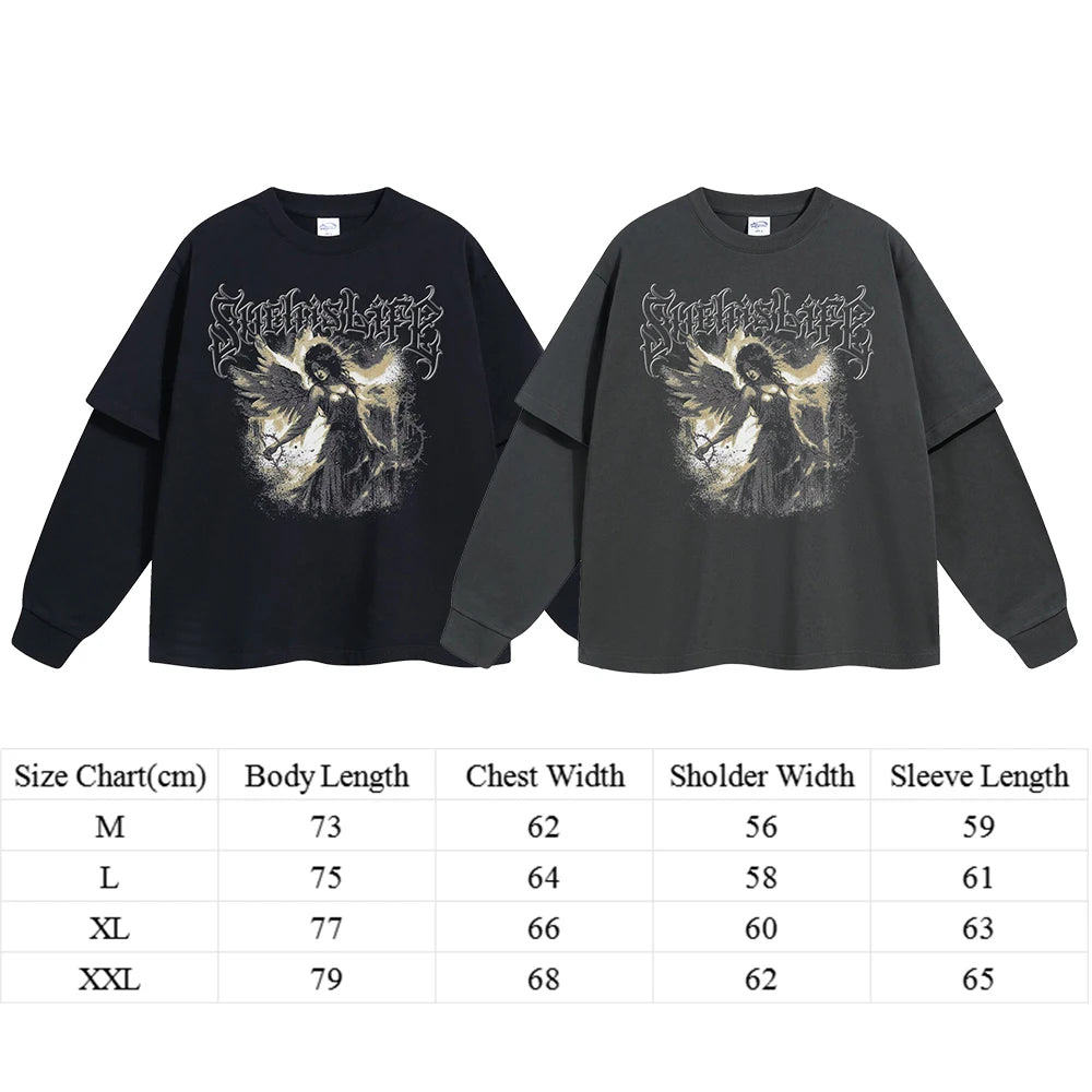 Huili Hot Sale Winter Thick Cotton 305 Gsm Heavyweight Unisex Hoodies Custom Print Men Double Layer Long Sleeve Graphic T Shirt