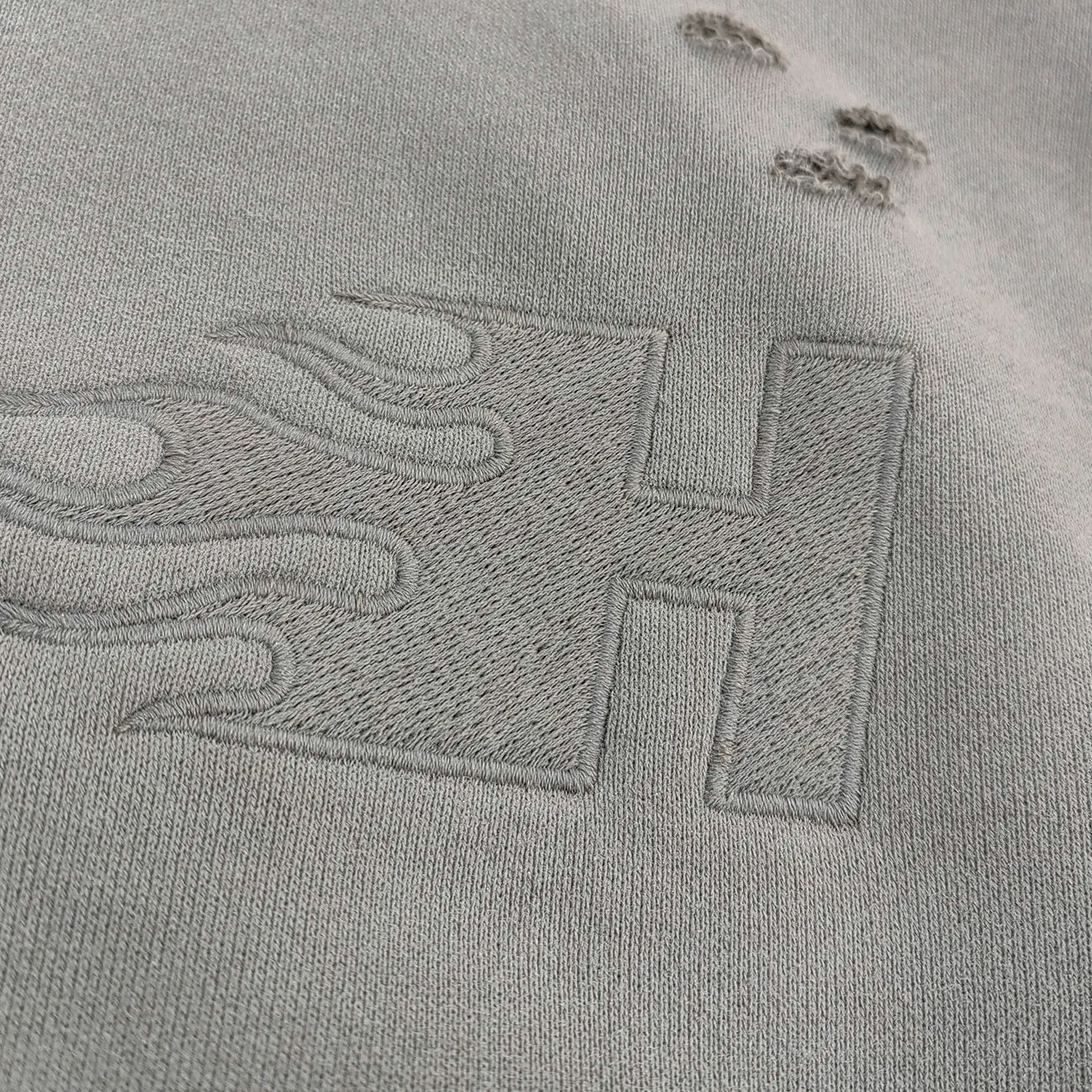 Custom Embroidery logo Zip up Hoodies Men Distressed Vintage Washed 400 Gsm Heavyweight Sunfaded Boxy Hoodie