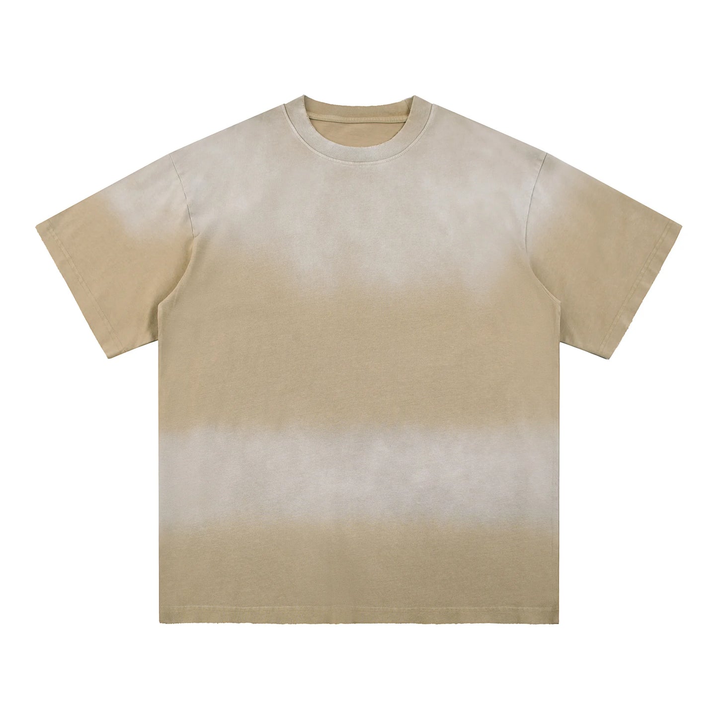 Vintage Fashion Supplier Low MOQ Acid Wash Garment Dye Blank Custom Print Mens Loose Fit T Shirt