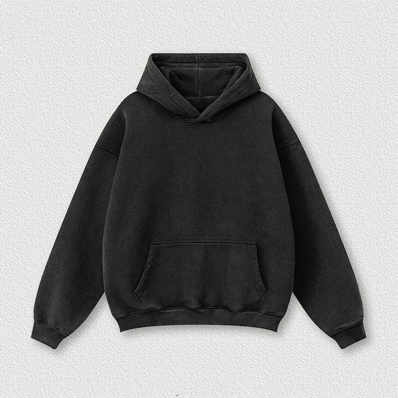 Huili Wholesale High Quality Unisex Heavyweight Cotton Blank Heavyweight Customized Oversized  Hoodie