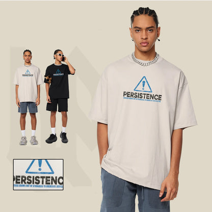 Huili Hersteller Individueller Logodruck Hochwertige T-Shirts aus 100 % Baumwolle in Volltonfarbe mit lockerer, überschnittener Schulter und übergroßem Herren-T-Shirt 