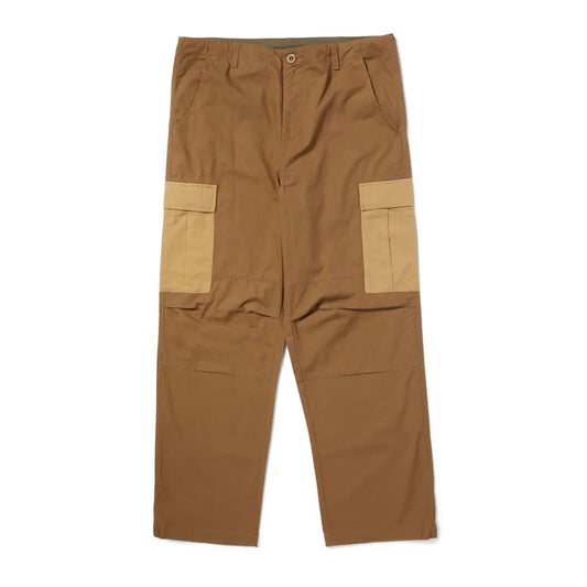 Huilin Factory Oem 100% Cotton Caroenter Pants Wide Leg Oversized Parachute Pants Custom Wide Leg Baggy Cargo Pants Men