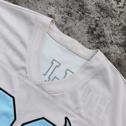 Custom Dtg Printed T-shirts Short Sleeve Heavyweight Cotton Men v Neck Embroidery logo Boxy Cropped T Shirt