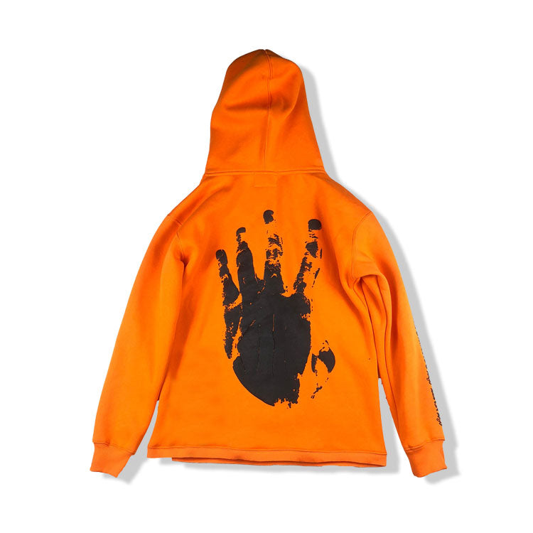 Monster factory wholesale heavyweight streetwear custom 3d puff print cropped hoodie