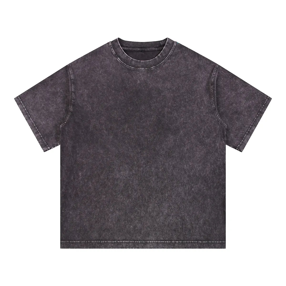 Vintage Fashion Supplier Low MOQ Acid Wash Snowflake Wash Blank Custom Print Mens Oversized T Shirt