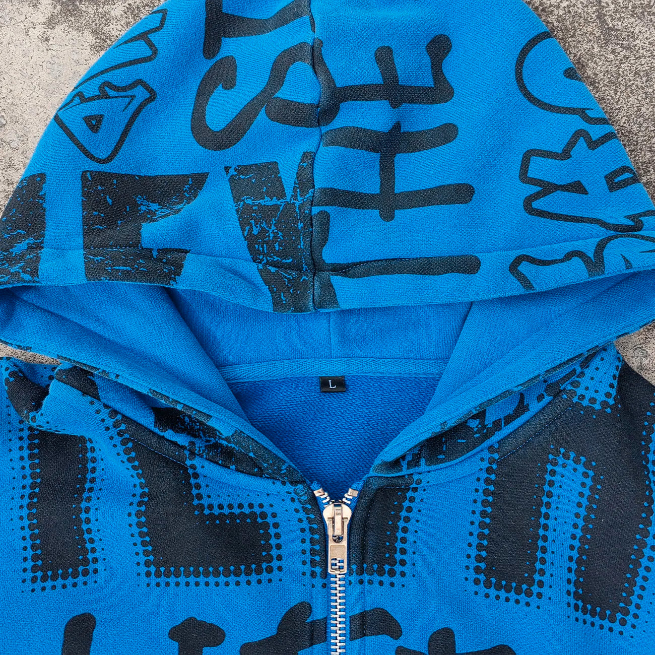 420 Gsm Heavyweight Cotton Hoodie Custom All Over Printed Zip up Men Oversized Fit Graphic Hoodies