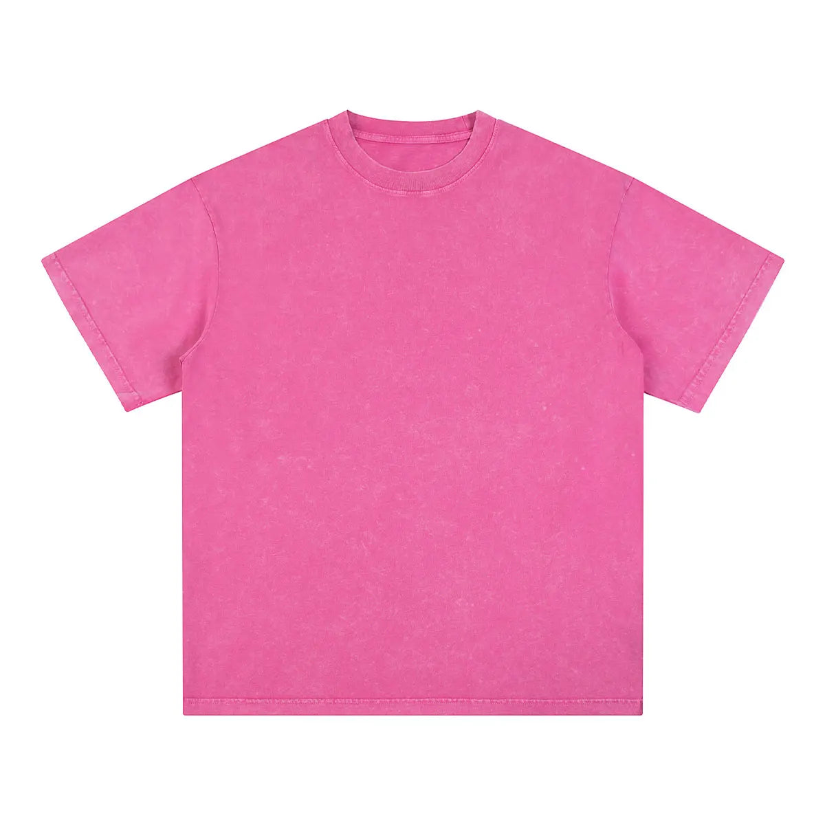 Vintage Fashion Supplier Low MOQ Acid Wash Snowflake Wash Blank Custom Print Mens Loose Fit T Shirt