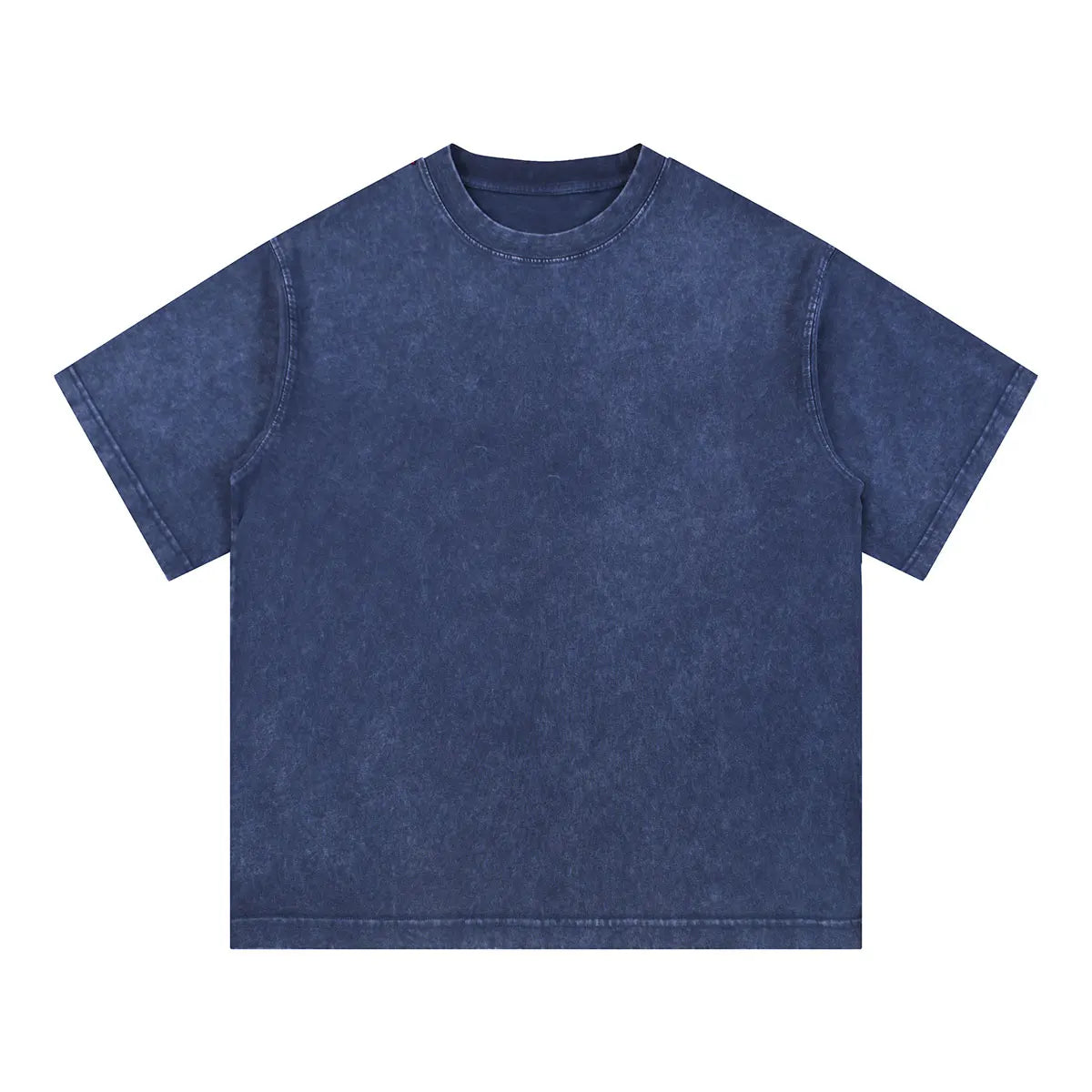 Vintage Fashion Supplier Low MOQ Acid Wash Snowflake Wash Blank Custom Print Mens Oversized T Shirt