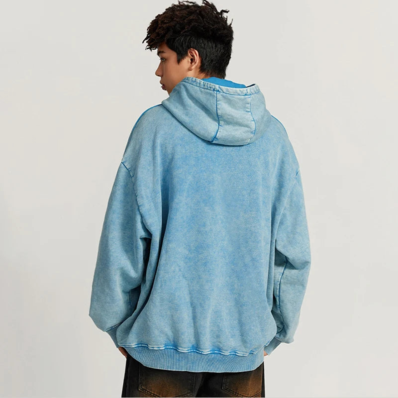 Huili Wholesale High Quality Hoodie Pullover Oversize Men's Hoodies Custom Heavy Weight Hoodie for Men