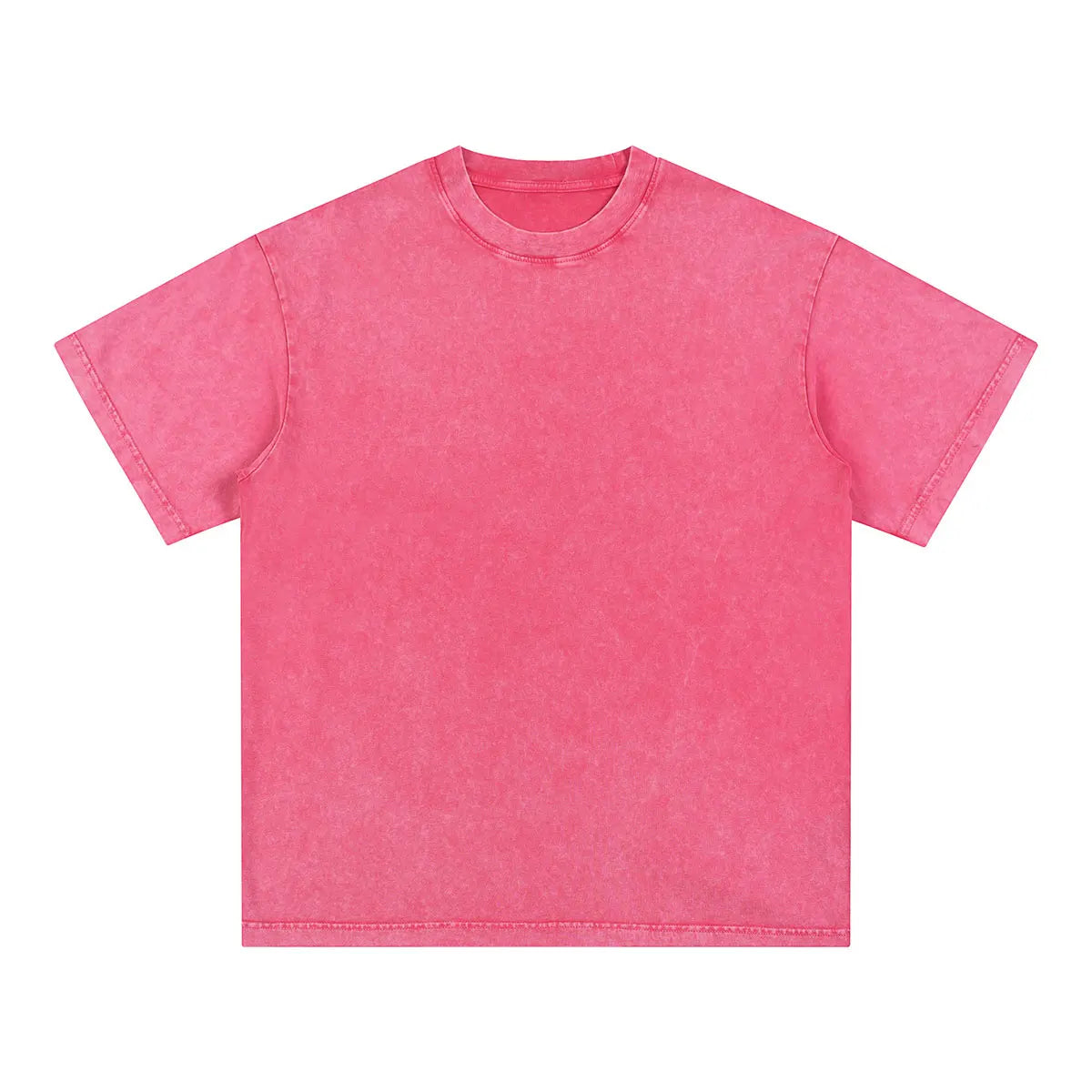 Vintage Fashion Supplier Low MOQ Acid Wash Snowflake Wash Blank Custom Print Mens Loose Fit T Shirt