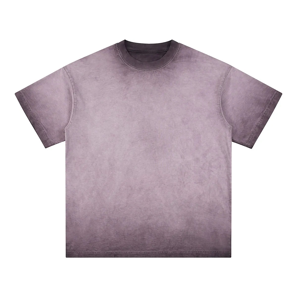 Vintage Fashion Supplier Low MOQ Acid Wash Snowflake Wash Blank Custom Print Mens Loose Fit T Shirt