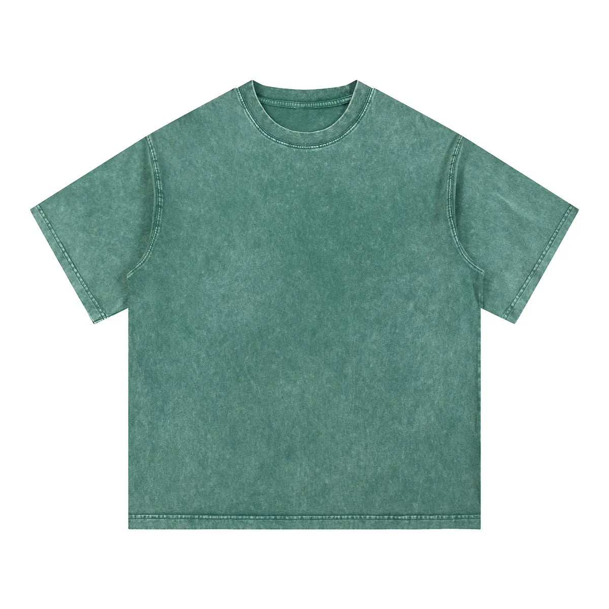 Vintage Fashion Supplier Low MOQ Acid Wash Snowflake Wash Blank Custom Print Mens Oversized T Shirt