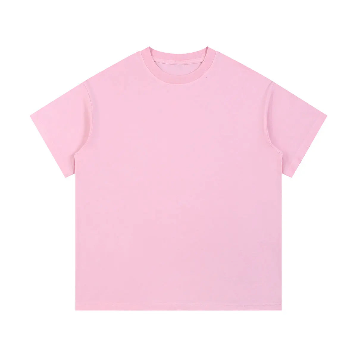 Heavyweight Cotton Supplier Low MOQ Vintage Washed Blank Custom Logo Casual Crewneck Tee